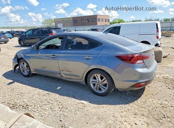 KMHD84LF2KU780561 2019 HYUNDAI ELANTRA Серый 