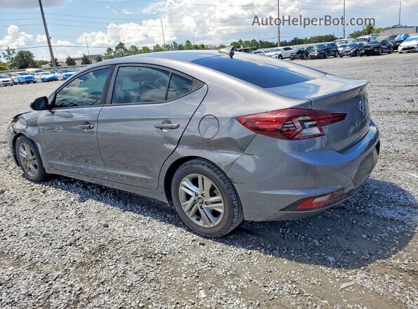 KMHD84LF2KU829757 2019 HYUNDAI ELANTRA Gray უკანა მარცხენა