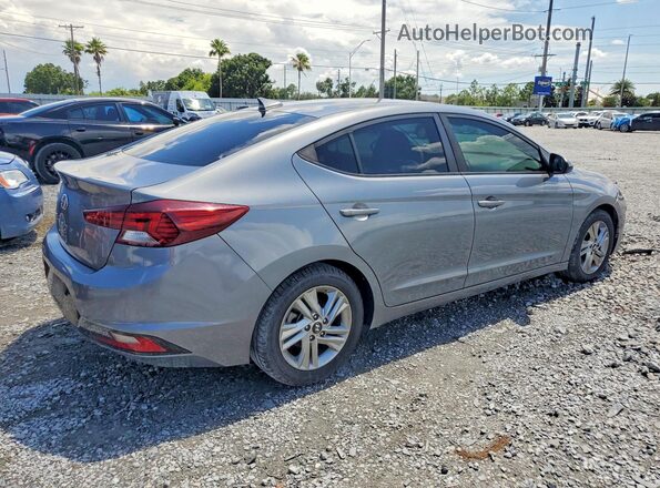 KMHD84LF2KU829757 2019 HYUNDAI ELANTRA Gray უკანა მარჯვენა