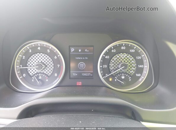 KMHD84LF2KU878229 2019 HYUNDAI ELANTRA Gray Widok tylnych siedzeń