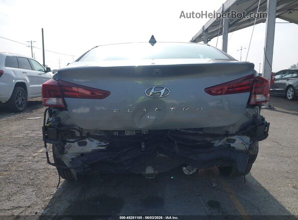 KMHD84LF2KU878229 2019 HYUNDAI ELANTRA Gray Widok z przodu