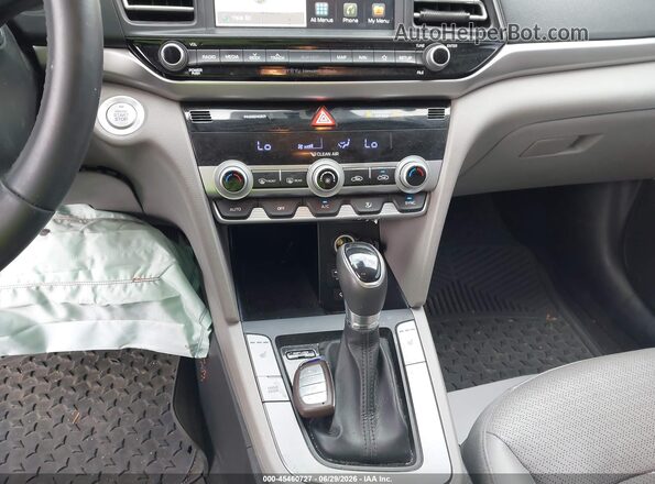 KMHD84LF2LU015450 2020 HYUNDAI ELANTRA Серебряный Вид панели приборов