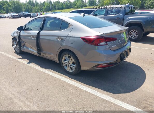 KMHD84LF2LU046648 2020 HYUNDAI ELANTRA Серебряный Задняя левая четверть