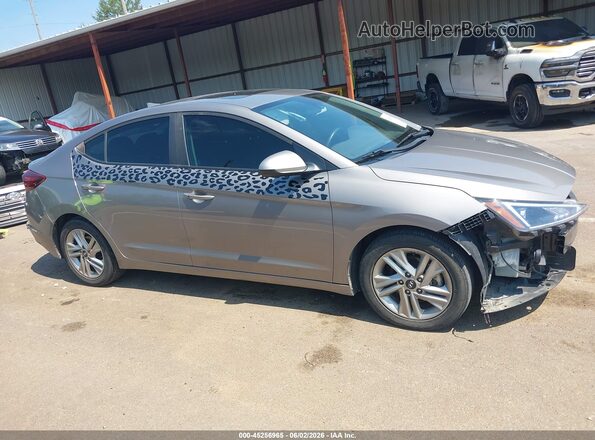 KMHD84LF2LU046648 2020 HYUNDAI ELANTRA Серебряный Панорамный вид салона 360°