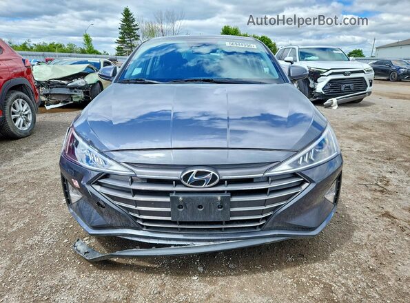 KMHD84LF2LU960558 2020 HYUNDAI ELANTRA Gray Vista frontal