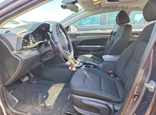 KMHD84LF2LU960558 2020 HYUNDAI ELANTRA Gray Vista interior delantera