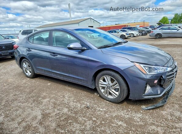 KMHD84LF2LU960558 2020 HYUNDAI ELANTRA Gray Delantero derecho