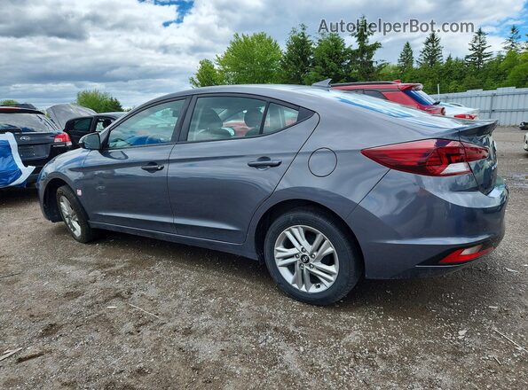 KMHD84LF2LU960558 2020 HYUNDAI ELANTRA Gray Trasero izquierdo