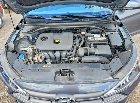 KMHD84LF2LU960558 2020 HYUNDAI ELANTRA Gray Vista interior trasera