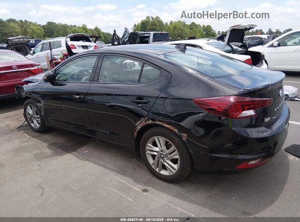 KMHD84LF2LU974864 2020 HYUNDAI ELANTRA Black Trasero izquierdo