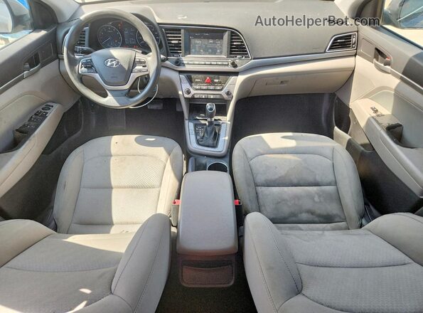 KMHD84LF3HU152775 2017 HYUNDAI ELANTRA Серый 