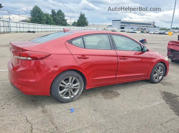 KMHD84LF3HU172315 2017 HYUNDAI ELANTRA Red Հետևի աջ