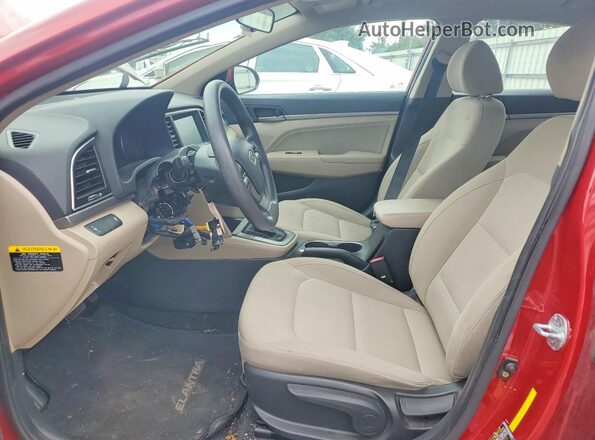 KMHD84LF3HU172315 2017 HYUNDAI ELANTRA Red Սալոնի դիմացի տեսք