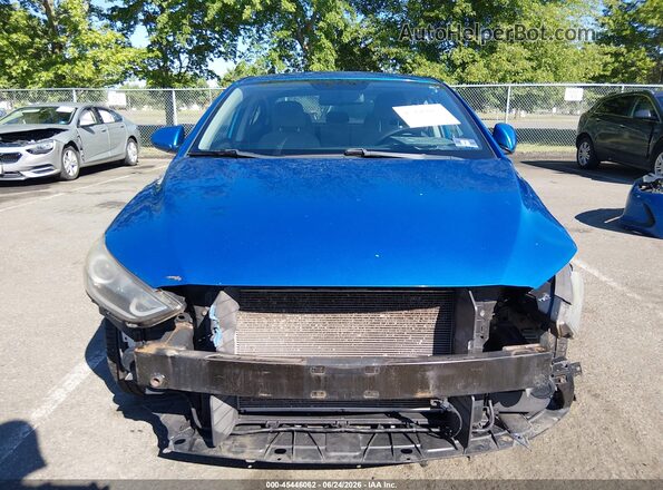 KMHD84LF3HU190975 2017 HYUNDAI ELANTRA Blue Vista frontal