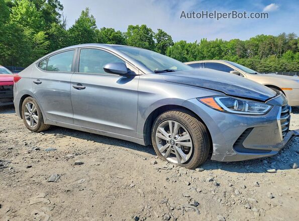 KMHD84LF3HU222596 2017 HYUNDAI ELANTRA Gray 