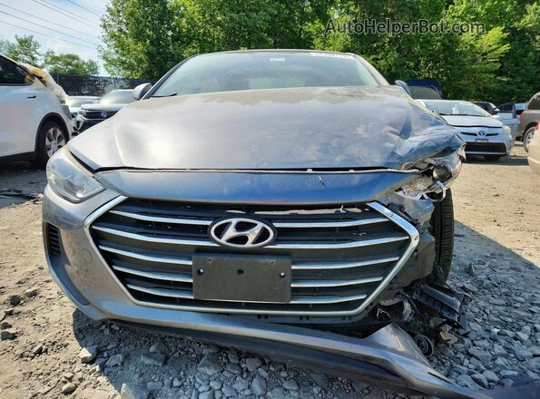 KMHD84LF3HU222596 2017 HYUNDAI ELANTRA Gray 