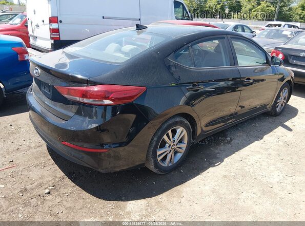 KMHD84LF3HU227958 2017 HYUNDAI ELANTRA Black Հետևի աջ