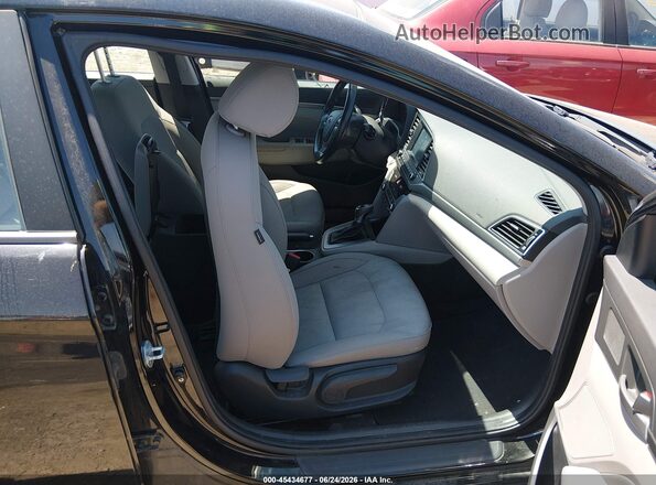 KMHD84LF3HU227958 2017 HYUNDAI ELANTRA Black Սալոնի դիմացի տեսք