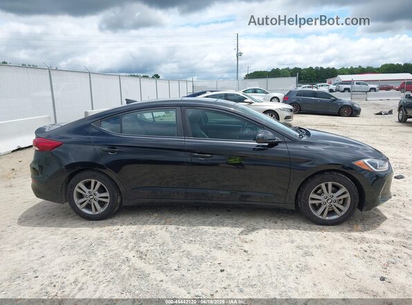 KMHD84LF3HU273614 2017 HYUNDAI ELANTRA Black Widok wnętrza 360 stopni