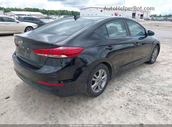 KMHD84LF3HU273614 2017 HYUNDAI ELANTRA Black Tył prawy