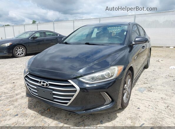 KMHD84LF3HU273614 2017 HYUNDAI ELANTRA Black 