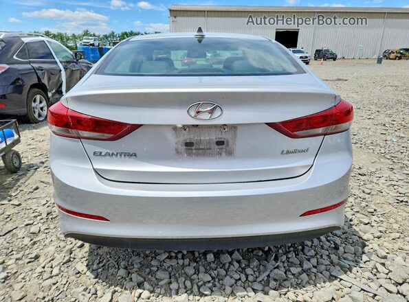 KMHD84LF3HU290025 2017 HYUNDAI ELANTRA Серебряный 