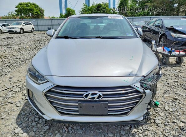 KMHD84LF3HU290025 2017 HYUNDAI ELANTRA Серебряный 