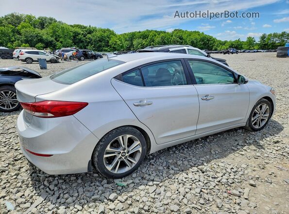 KMHD84LF3HU290025 2017 HYUNDAI ELANTRA Серебряный 