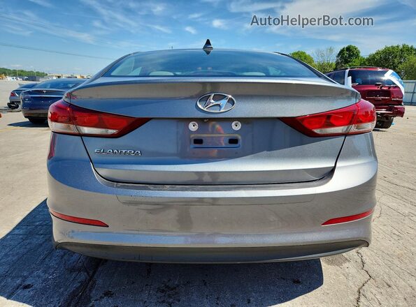 KMHD84LF3HU372868 2017 HYUNDAI ELANTRA Gray Вид ззаду