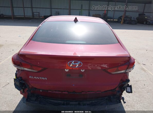 KMHD84LF3JU475021 2018 HYUNDAI ELANTRA Red 