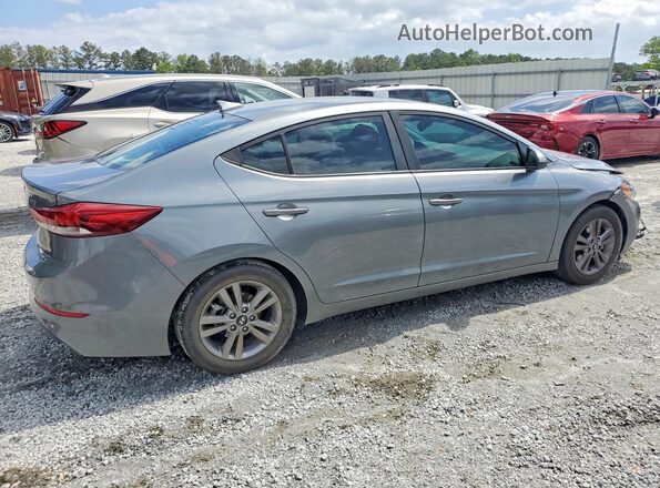 KMHD84LF3JU534505 2018 HYUNDAI ELANTRA Gray 