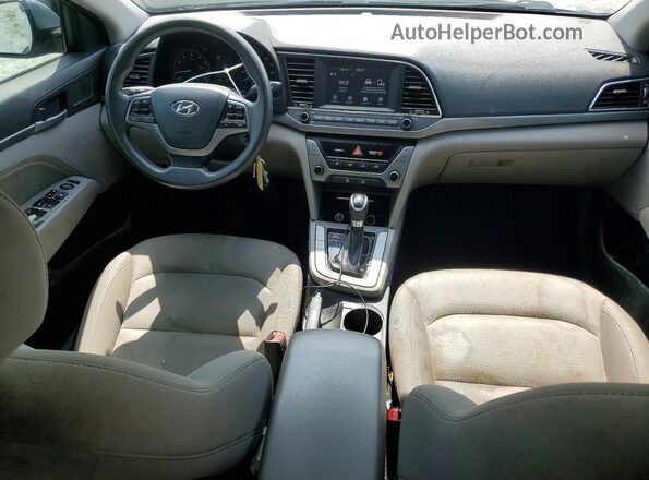 KMHD84LF3JU534505 2018 HYUNDAI ELANTRA Gray 