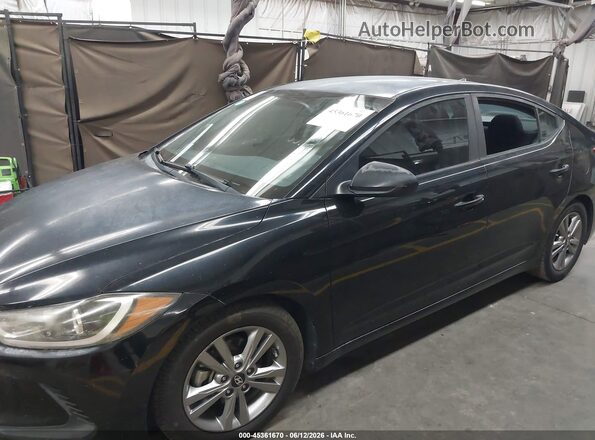 KMHD84LF3JU547299 2018 HYUNDAI ELANTRA Black 