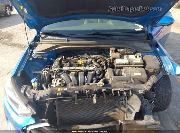 KMHD84LF3JU657334 2018 HYUNDAI ELANTRA Blue Rear view