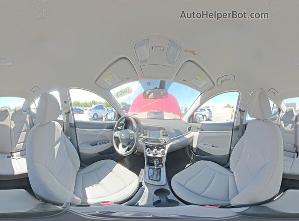 KMHD84LF3KU780293 2019 HYUNDAI ELANTRA Красный Вид наклейки с VIN-кодом