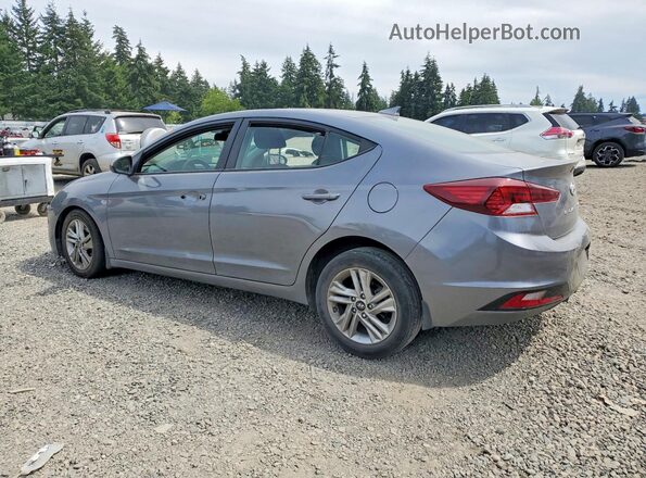 KMHD84LF3KU867630 2019 HYUNDAI ELANTRA Gray Tył lewy
