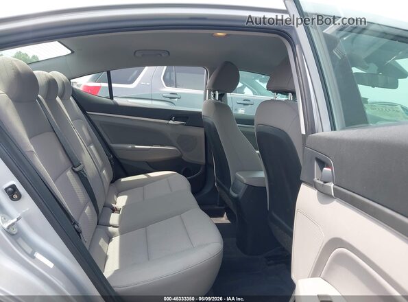 KMHD84LF3LU027705 2020 HYUNDAI ELANTRA Silver VIN կոդի պիտակի տեսք