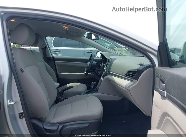 KMHD84LF3LU027705 2020 HYUNDAI ELANTRA Silver Սալոնի դիմացի տեսք