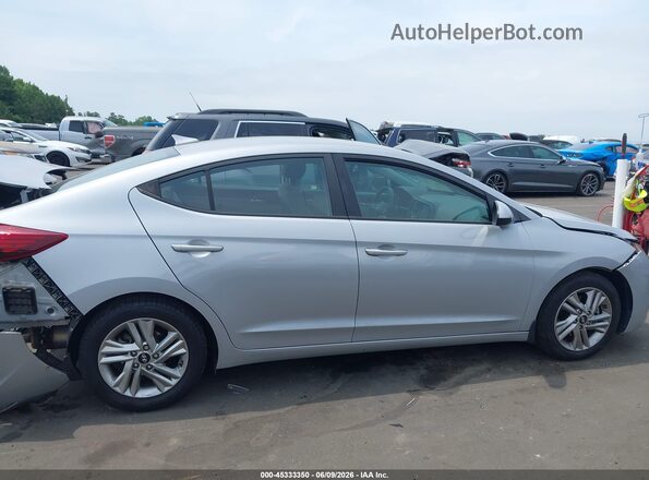 KMHD84LF3LU027705 2020 HYUNDAI ELANTRA Silver Սալոնի հետևի տեսք
