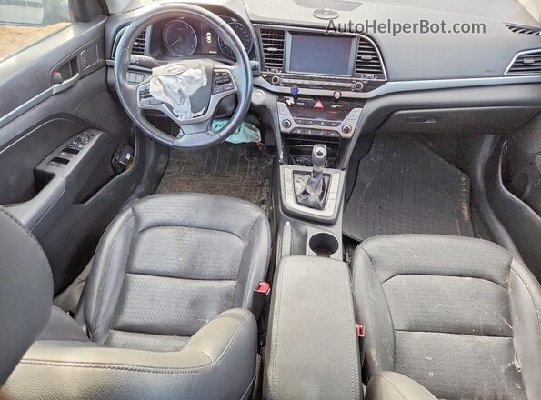 KMHD84LF4HU085927 2017 HYUNDAI ELANTRA Black 