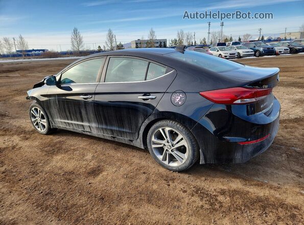 KMHD84LF4HU085927 2017 HYUNDAI ELANTRA Black 