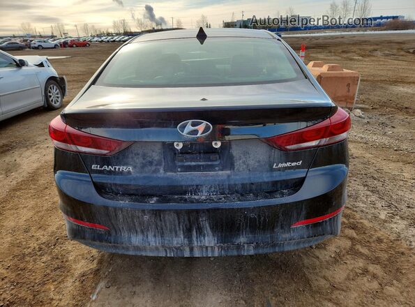 KMHD84LF4HU085927 2017 HYUNDAI ELANTRA Black 
