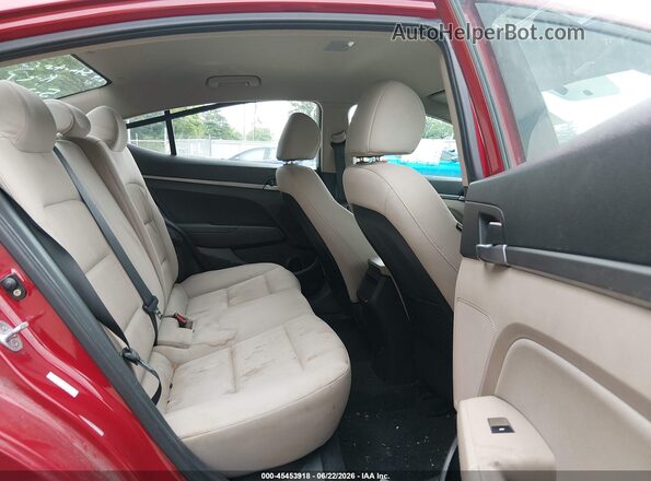 KMHD84LF4HU141378 2017 HYUNDAI ELANTRA Red VIN կոդի պիտակի տեսք