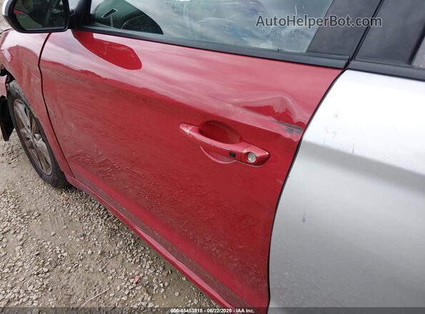KMHD84LF4HU141378 2017 HYUNDAI ELANTRA Red 