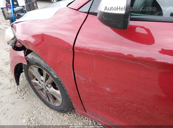 KMHD84LF4HU141378 2017 HYUNDAI ELANTRA Red 