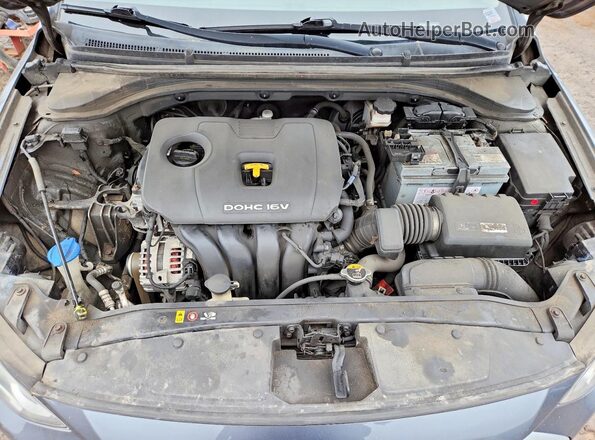 KMHD84LF4HU167088 2017 HYUNDAI ELANTRA Charcoal Սալոնի հետևի տեսք