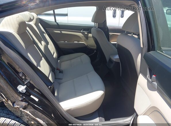 KMHD84LF4HU174588 2017 HYUNDAI ELANTRA Black Вид наклейки з VIN-кодом