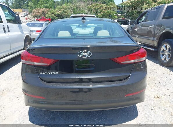 KMHD84LF4HU174588 2017 HYUNDAI ELANTRA Black 