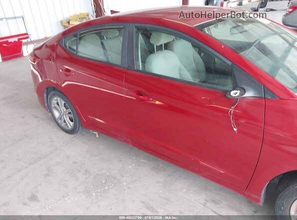 KMHD84LF4HU229704 2017 HYUNDAI ELANTRA Red წინა ხედი