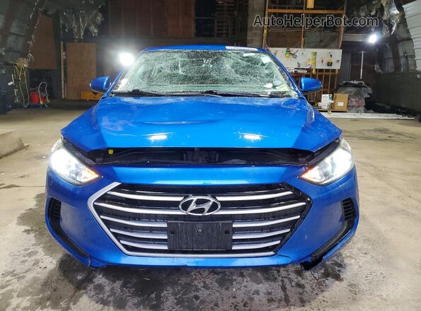 KMHD84LF4HU371549 2017 HYUNDAI ELANTRA Blue 